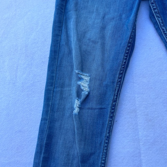 Levi's Demi Curve Jeans Womens Sz 10/27 Ankle Skinny Blue Low Rise Denim - Picture 8 of 10